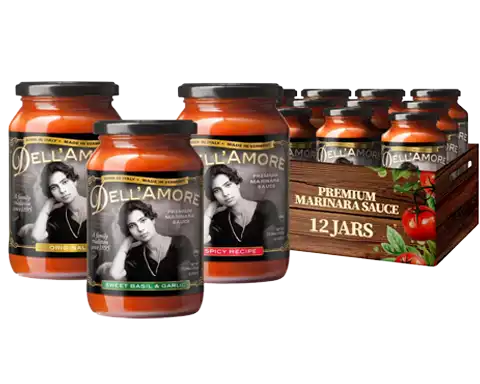 Picture of all marinara products